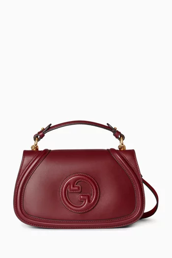 Small Blondie Top Handle Bag in Leather