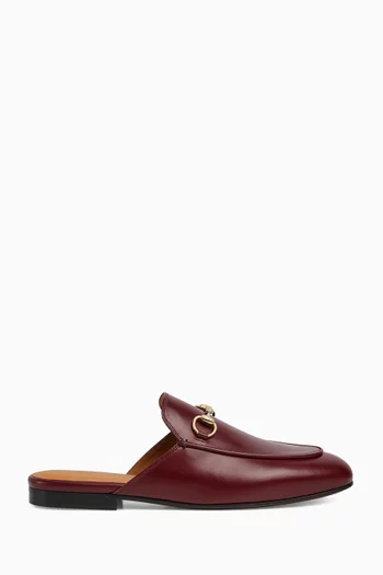 Princetown Mules in Leather