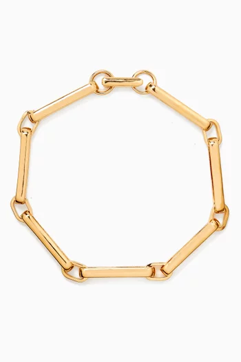 Chiusa Bracelet in 14kt Gold-plated Brass