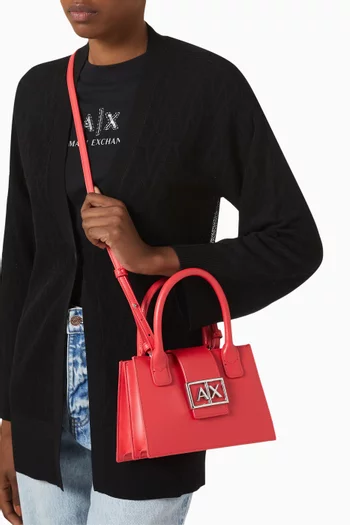 Small Joide Top-handle Bag in Faux Leather