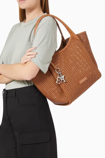 Shopping Tote Bag in Raffia