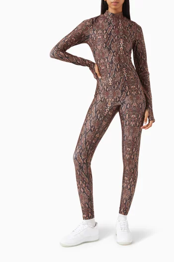 x Mona Kattan Lina High-waisted Leggings