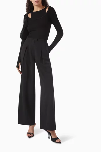 In Formation Wide-leg Pants
