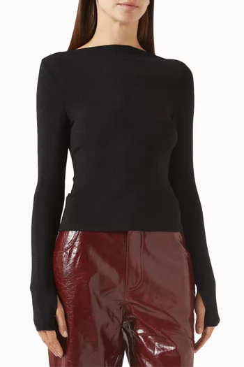 Intermission Top in Lurex