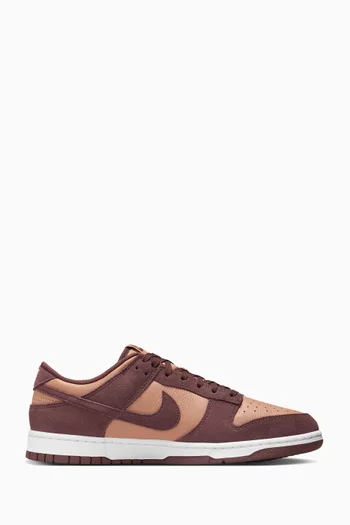Dunk Low Retro Sneakers in Leather & Suede