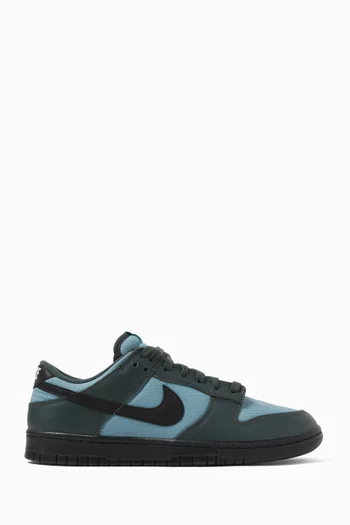 Dunk Low Retro Sneakers in Leather