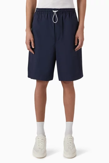 Shorts in Cotton Poplin