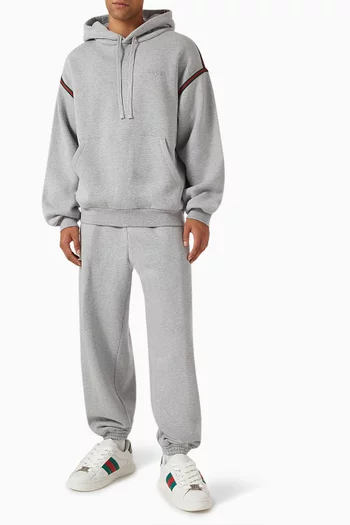 Web Hoodie in Cotton Jersey