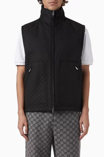 GG Gilet in Cotton Ripstop