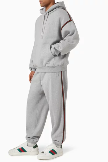 Web Sweatpants in Cotton Jersey