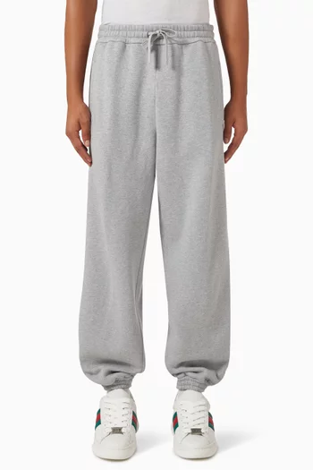 Web Sweatpants in Cotton Jersey
