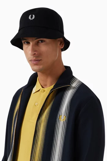 Classic Bucket Hat in Cotton-piqué