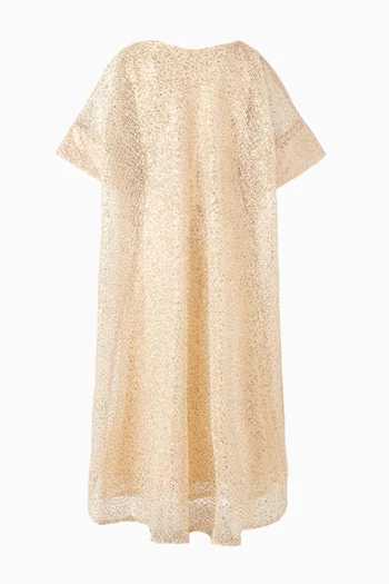Embellished Kaftan Dress