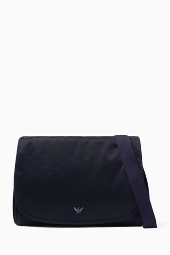 Logo Nylon Changing Bag