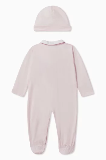 EA Sleepsuit & Beanie Set