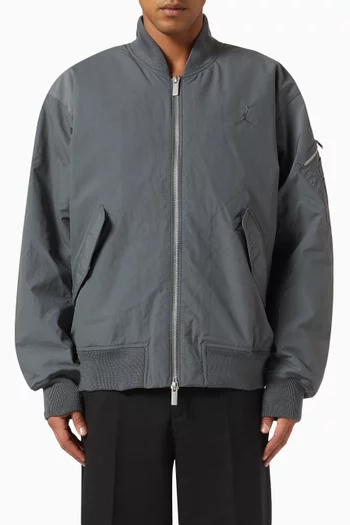 Renegade Bomber Jacket in Woven-fabric