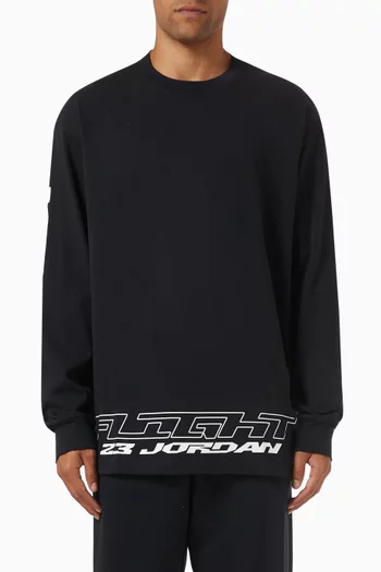 MVP Long-sleeved T-shirt in Cotton