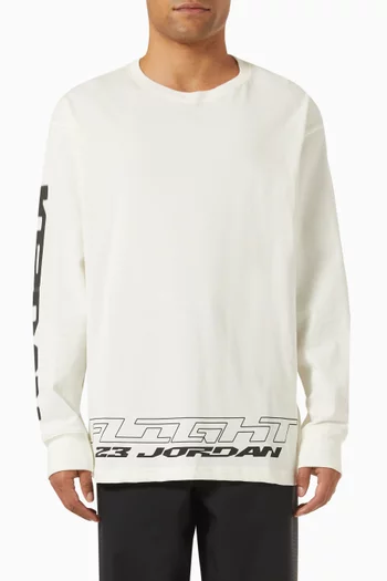 MVP Long-sleeved T-shirt in Cotton