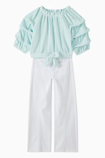 Relaxed Wide Leg Jeans