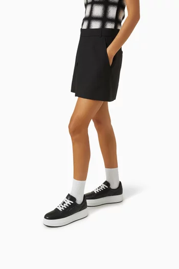 Skyscraper Low-top Sneakers in Leather