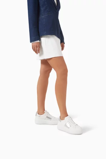 H-Stripes Low-top Sneakers in Leather