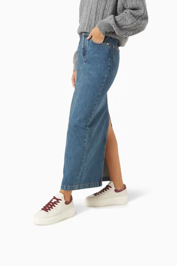 H-Stripes Sneakers in Nappa Leather