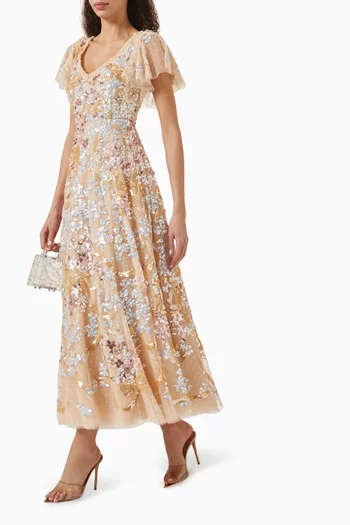 Dancing Ribbon Gown in Tulle