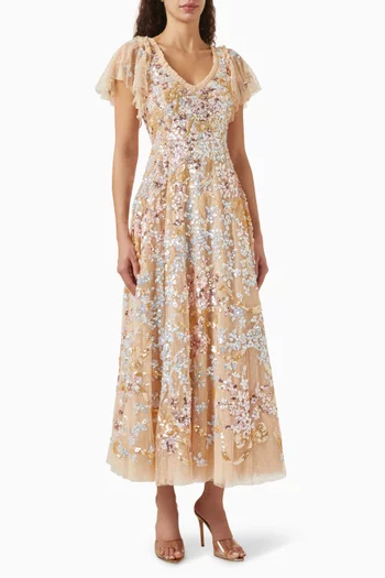 Dancing Ribbon Gown in Tulle