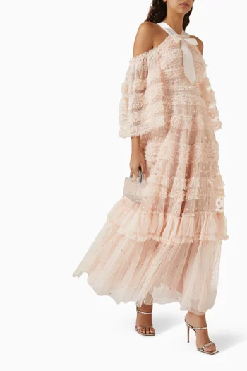 Vivian Off-shoulder Gown in Tulle