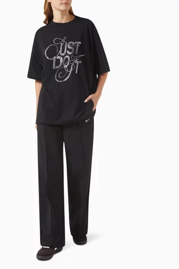 Oversized Rhinestone T-shirt