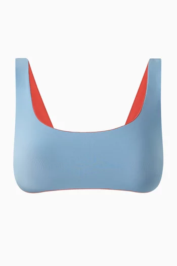 Quinn Reversible Crop Bikini Top