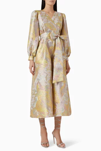 جمبسوت بتصميم ملفوف وحزام