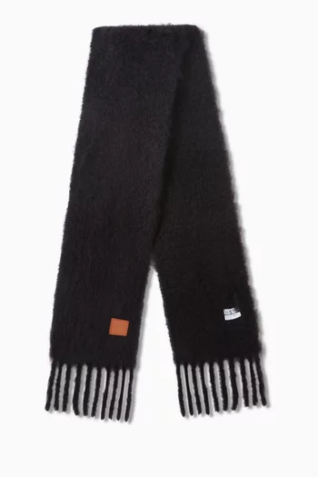 Logo Patch Scarf
