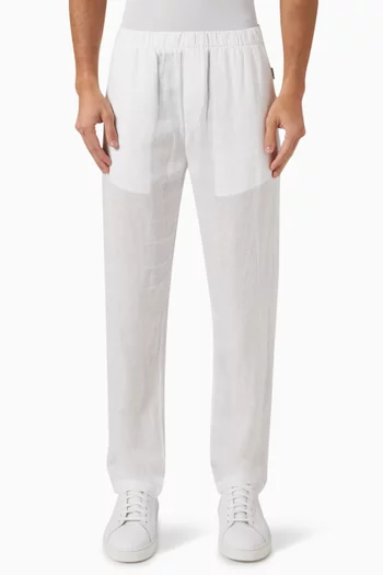 Home Pants in Linen-blend