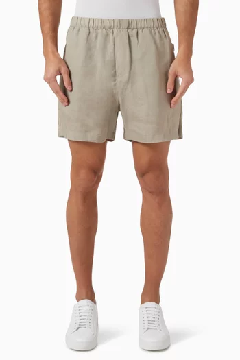 Home Shorts in Linen