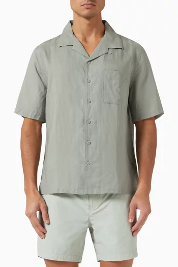 Vacation Shirt in Linen-blend