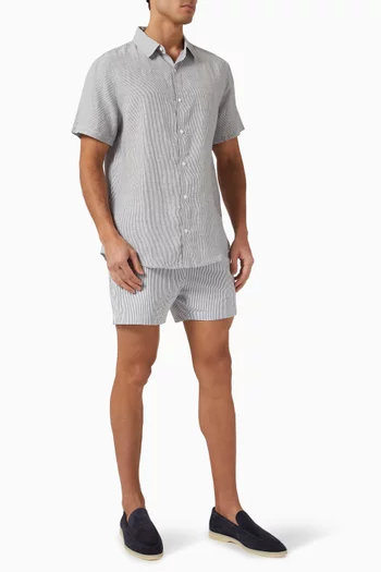 Jack Shirt in Linen-blend