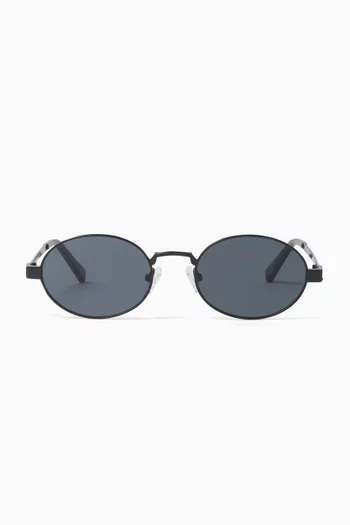 Poseidon Deux Sunglasses in Metal