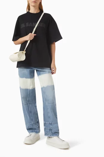 Oversized Logo T-shirt in Cotton