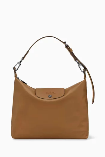 Le Pliage Xtra Hobo Bag in Leather