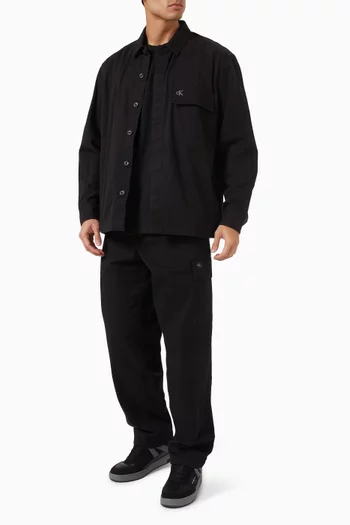 تي شيرت فضفاض قطن جيرسيه