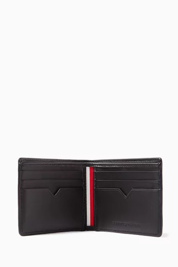 Mini TH Business Bifold Wallet in Leather