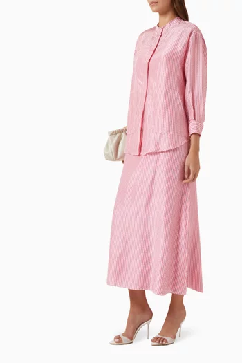 Shirt & Dress in Silk