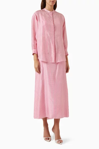 Shirt & Dress in Silk