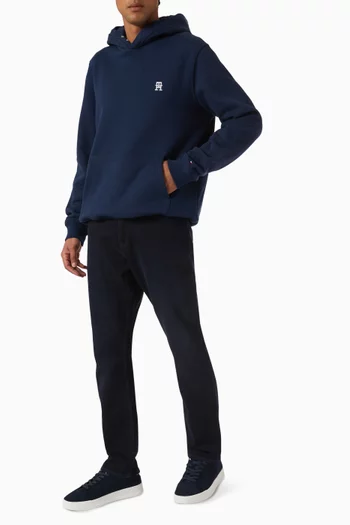 Monogram Hoodie in Cotton