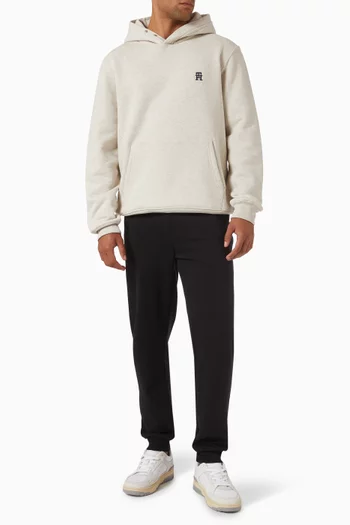 Monogram Hoodie in Cotton