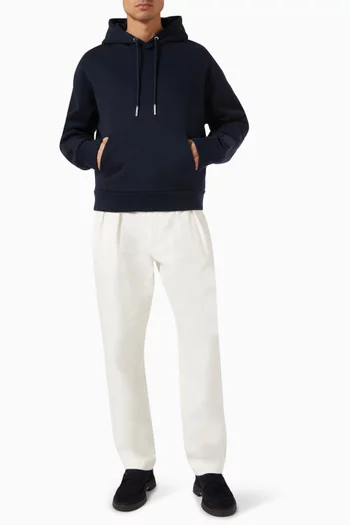 Boxy-fit Hoodie in Cotton