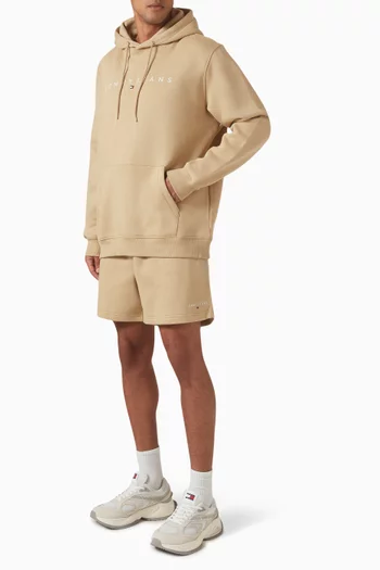 Drawstring Shorts in Cotton Jersey