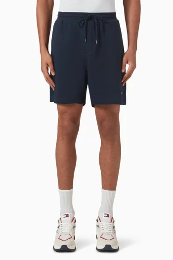 Drawstring Shorts in Cotton Jersey