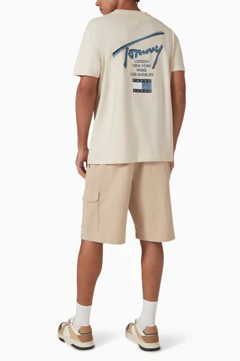 Logo T-shirt in Cotton